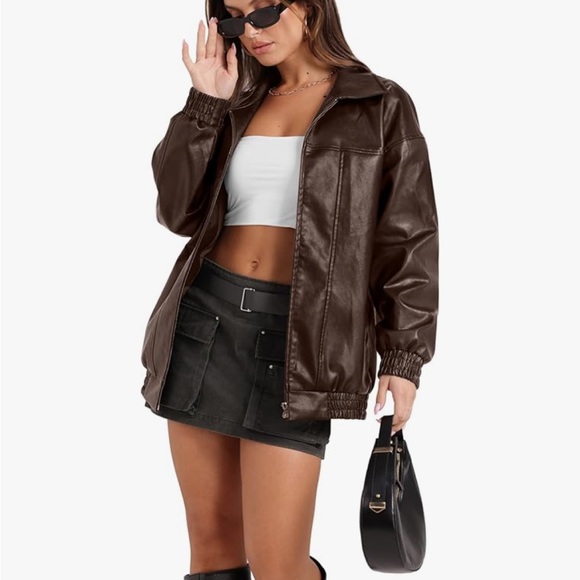 Brown Women's Jacket - Picture 2 of 6